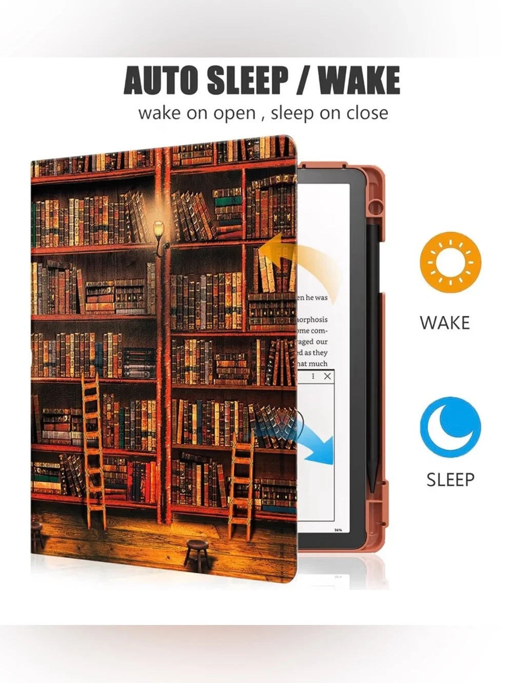Library Design Case for Kindle
